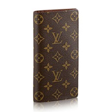 Louis Vuitton M66540 Brazza Portafoglio Monogram Tela