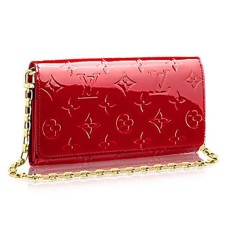 Louis Vuitton Portafoglio con catena M90206 Monogram Vernis