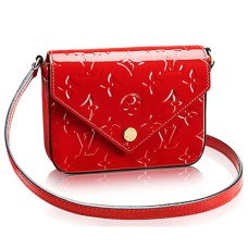 Louis Vuitton M90282 Mini Sac Lucie Borsa a tracolla Monogram Vernis