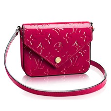 Louis Vuitton M90285 Mini Sac Lucie Borsa a tracolla Monogram Vernis
