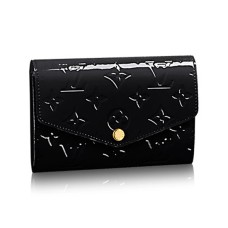 Louis Vuitton M90924 Sarah Compact Portafoglio Monogram Vernis