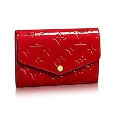 Louis Vuitton M90925 Sarah Compact Portafoglio Monogram Vernis