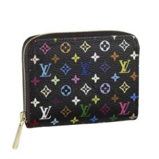 Louis Vuitton M93740 Zippy Portamonete Monogramma Tela Multicolore
