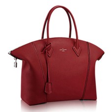 Louis Vuitton M94660 Lockit MM Tote Bag in pelle Taurillon