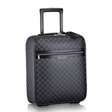 Louis Vuitton N23302 Pegase 45 Bagaglio a rotelle Damier Graphite Canvas