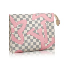 Borsa da toilette Louis Vuitton N41049 26 tela Damier Azur