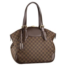 Borsa a tracolla Louis Vuitton N41119 Verona GM Damier Ebene Canvas