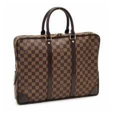 Louis Vuitton N41124 Porte-Documents Voyage Valigetta Damier Ebene Canvas