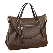 Borsa a tracolla Louis Vuitton N41132 Evora GM Damier Ebene Canvas