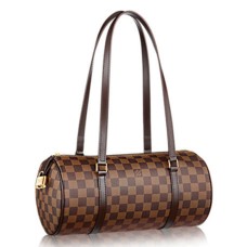 Louis Vuitton N41210 Papillon NM Borsa a tracolla Damier Ebene Canvas