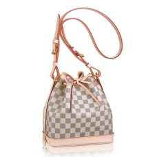 Borsa a tracolla Louis Vuitton N41220 Noe BB in tela Damier Azur