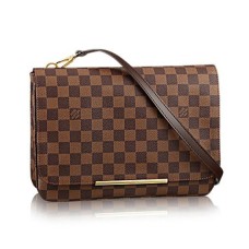 Louis Vuitton N41253 Hoxton GM Borsa a tracolla Damier Ebene Canvas