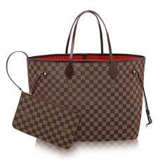 Louis Vuitton N41357 Neverfull GM Borsa a tracolla Damier Ebene Canvas