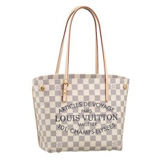 Louis Vuitton N41376 Cabas PM Borsa a spalla Damier Azur Canvas