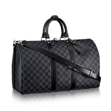 Louis Vuitton N41418 Keepall Bandouliere 45 Borsone Damier Graphite Canvas
