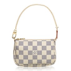 Louis Vuitton N58010 Mini Pochette Accessori Tela Damier Azur