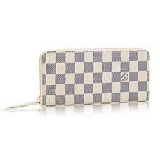 Louis Vuitton N61210 Portafoglio Clemence Tela Damier Azur