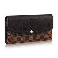 Louis Vuitton N61261 Normandy Portafoglio Damier Ebene Canvas
