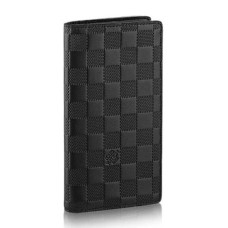 Louis Vuitton N63010 Brazza Portafoglio Damier Infini Leather