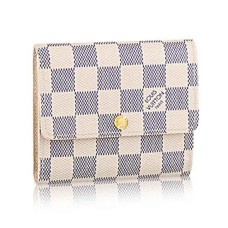 Louis Vuitton N63241 Portafoglio Anais Tela Damier Azur