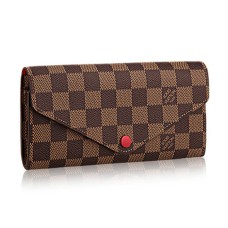 Louis Vuitton N63543 Josephine Portafoglio Damier Ebene Canvas